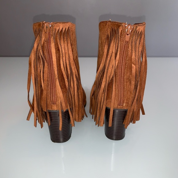 JusFab Fringe Booties - Picture 6 of 8